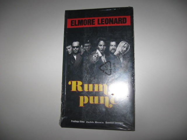 Nerabljena knjiga Rumov punč, Elmore Leonard, 5€