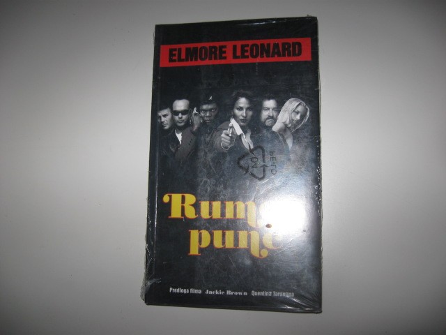 nerabljena knjiga Rumov punč, Elmore Leonard, 5€