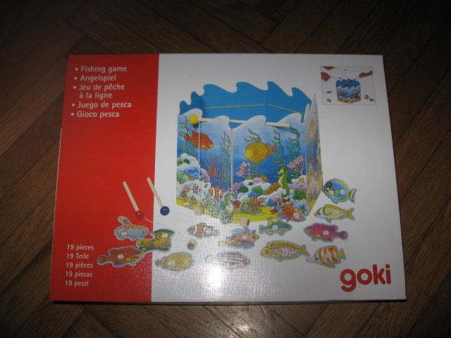 Goki lesena igra UJEMI RIBO, 15€