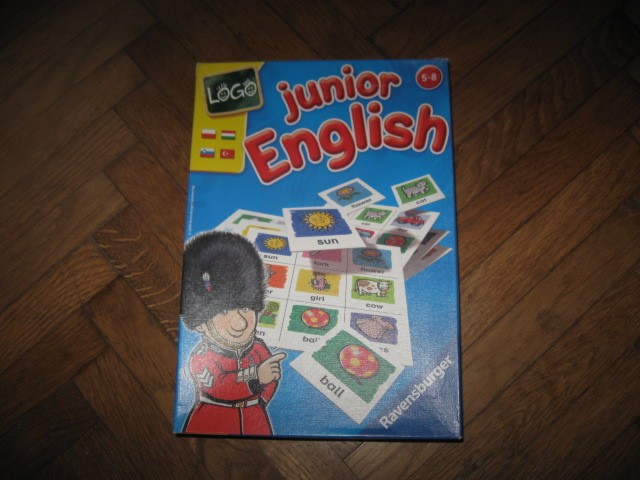 Angleški spomin Junior English, 5 - 8 let, Ravensburger, 6€