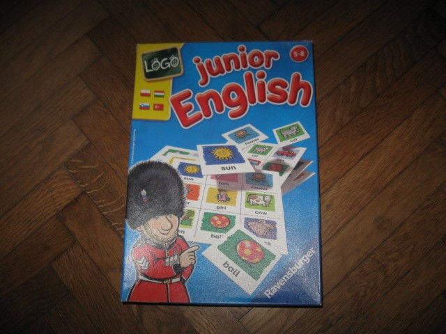 angleški spomin Junior English, 5 - 8 let, Ravensburger, 6€
