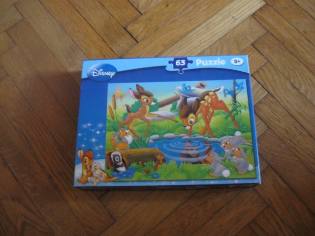Sestavljanka-puzzle Disney +5 let, 4€