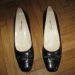 črni čevlji s polpeto Linea Comfort, št.41, 5€