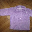 lila prehodna jakna iz flisa Lumpi, vel.80, 3€
