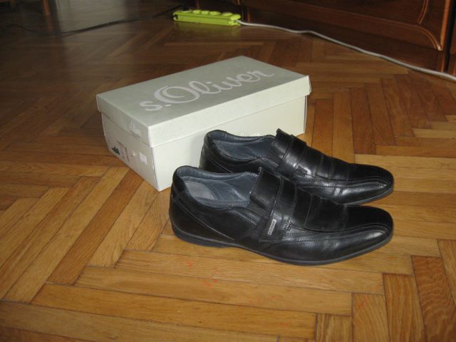 Usnjeni moški čevlji S.Oliver št.44, 20€