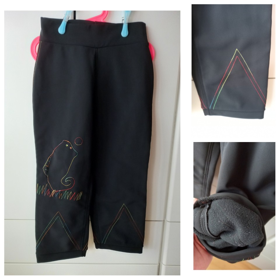 softshell hlače velikost 110 - 116