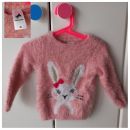 roza pulover z zajčkom