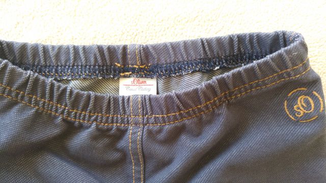 S.oliver 3/4 hlače 104, mehke videz jeans, 5€