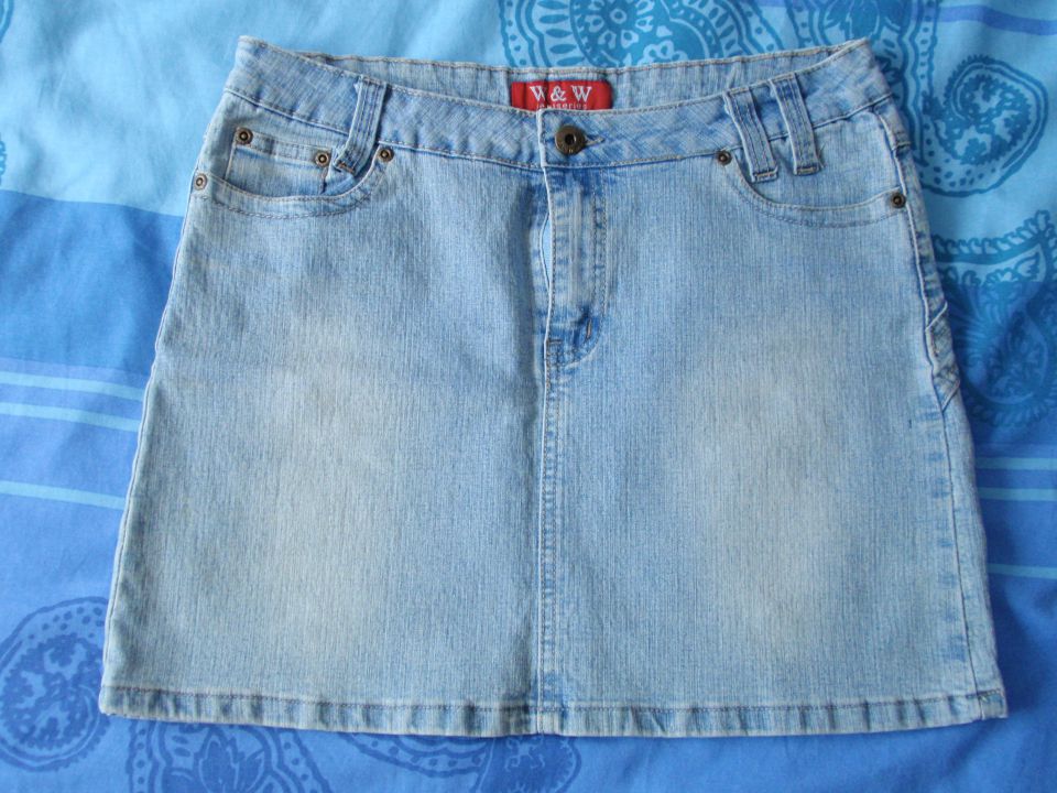 Jeans krilo, št.M; 4€