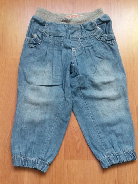 Podložene jeans hlače (MANA), št. 80; 3,50€