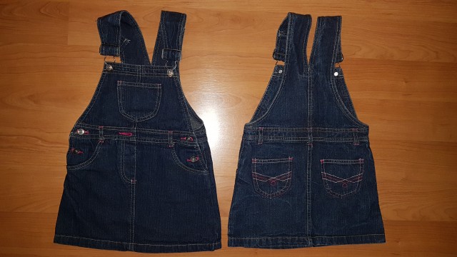 Jeans oblekici, vel. 98/104; 4€/kos
