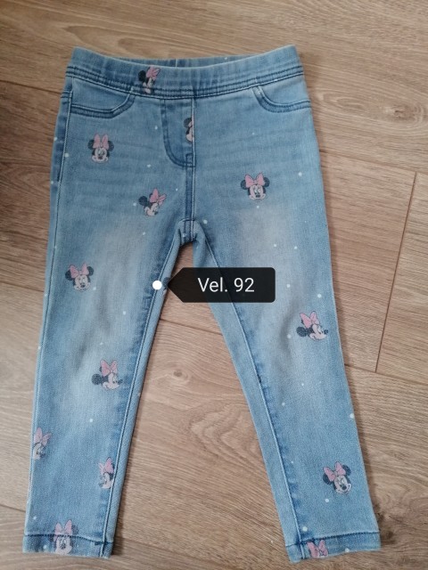 Jeans pajkice c&a, vel. 92, 2x nosene