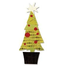 Sizzix Bigz božično drevo  (657249)