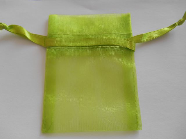 Organza vrečka - zelena