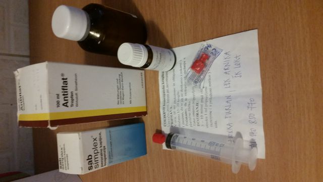 Sab simplex , antiflat, homeopatske kroglice