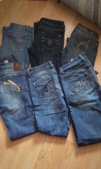 Jeans hlače xs in s 3€ - foto