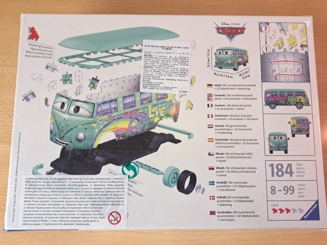Puzzle 3D Ravensburger - foto