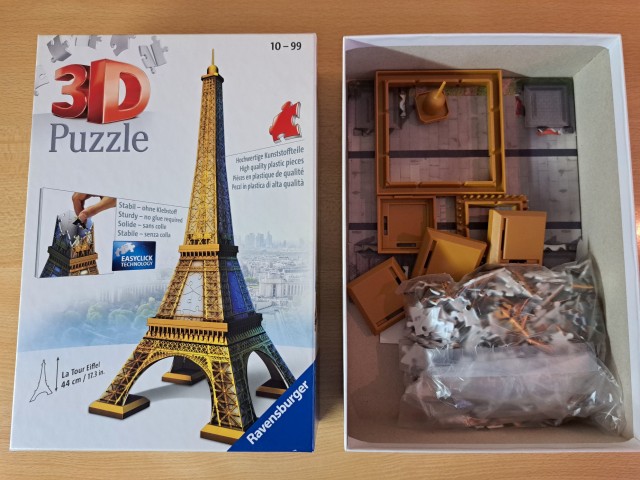 Puzzle 3D Ravensburger - foto