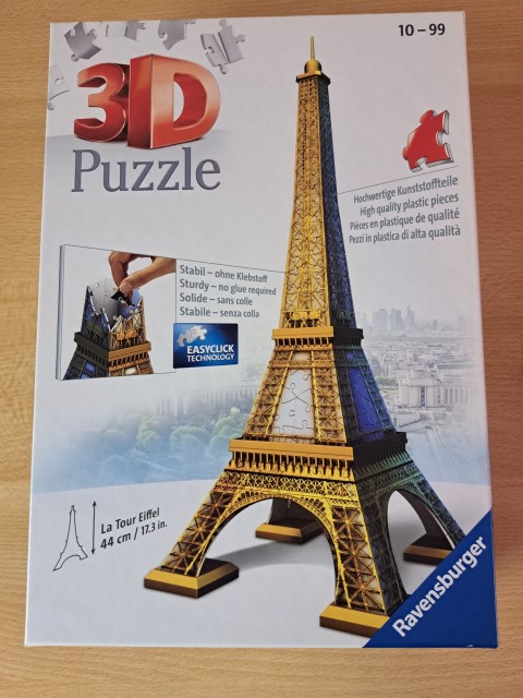 Puzzle 3D Ravensburger - foto