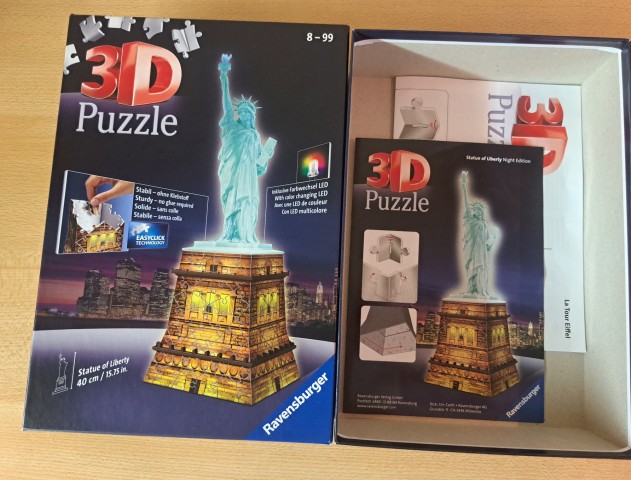 Puzzle 3D Ravensburger - foto