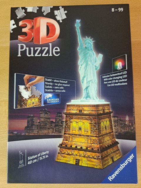 Puzzle 3D Ravensburger - foto