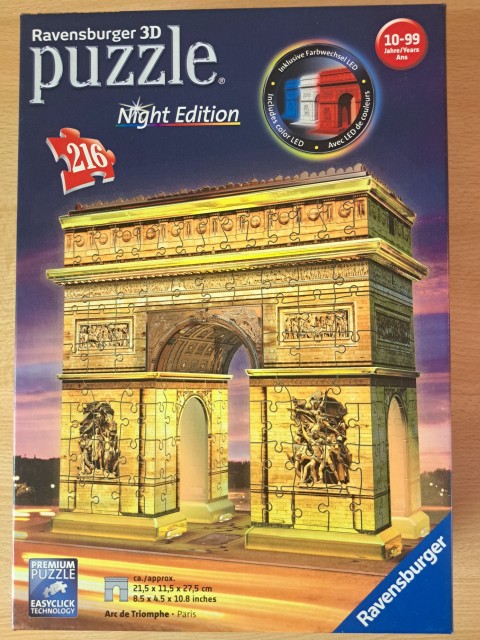 Puzzle 3D Ravensburger - foto