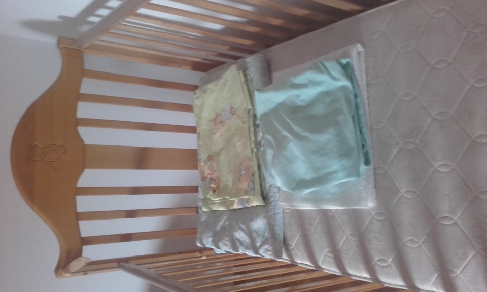 Otroška postelja Medo Natur Sadeko  - foto povečava