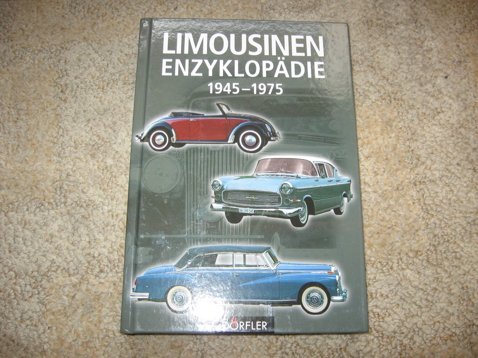Knjiga limousinen enzyklopadie 1945-1975 - foto povečava