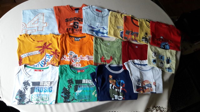 Majice za starost 10.let več kosov - foto