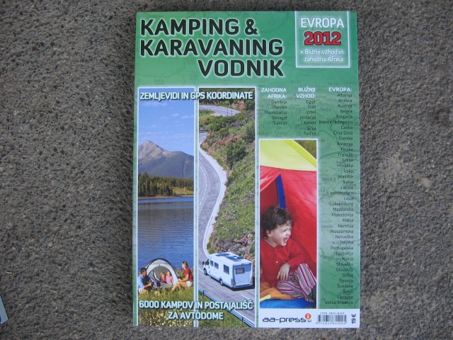 KAMPING&KARAVANING VODNIK 2012, - foto