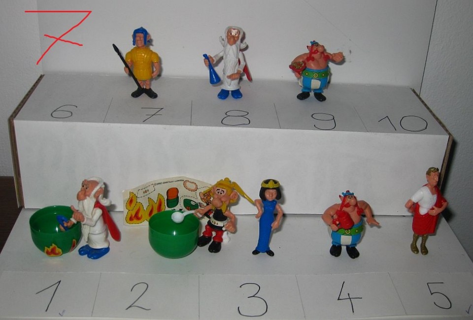 Kinder figure - Asterix - foto povečava