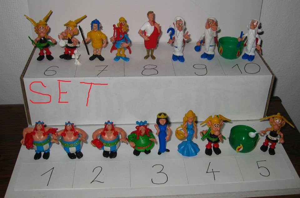 Kinder figure - Asterix - foto povečava