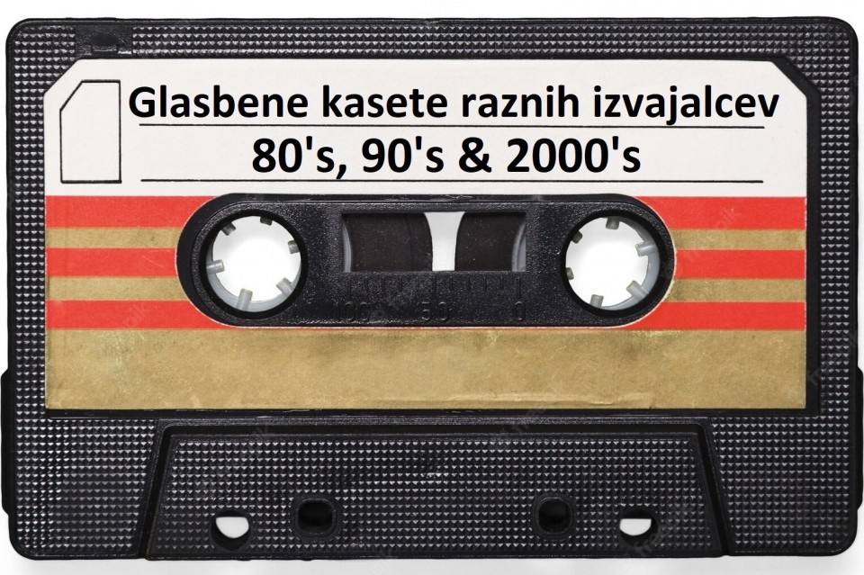 Glasbene (avdio) kasete z ovitki