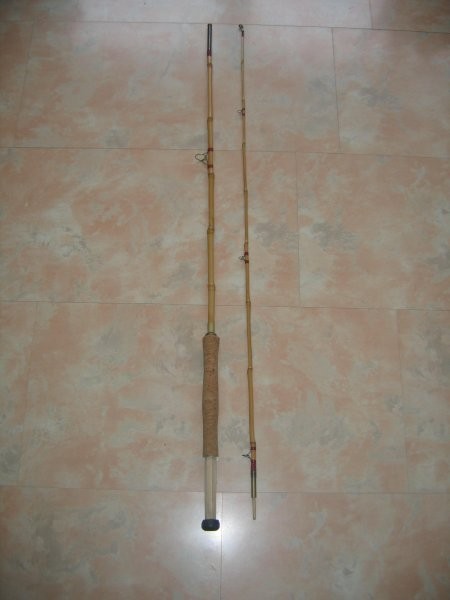 BAMBOO FLY ROD - HOME MADE - foto