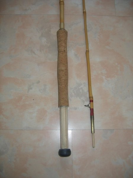 BAMBOO FLY ROD - HOME MADE - foto