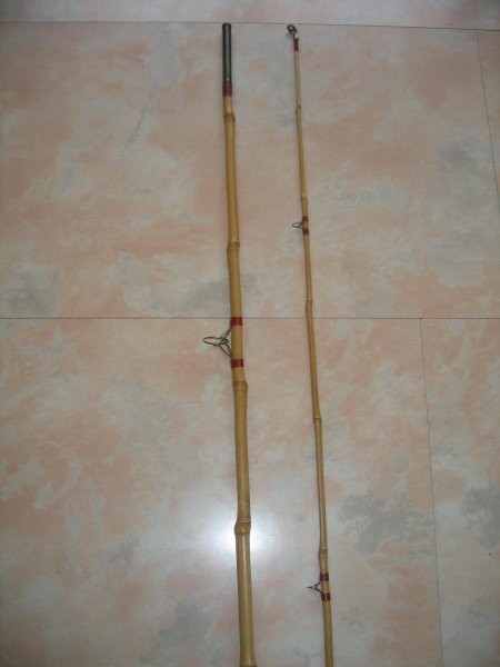 BAMBOO FLY ROD - HOME MADE - foto