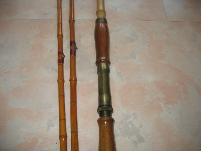 BAMBOO FLY ROD - TWO PIECE RODS HOME MADE - foto povečava