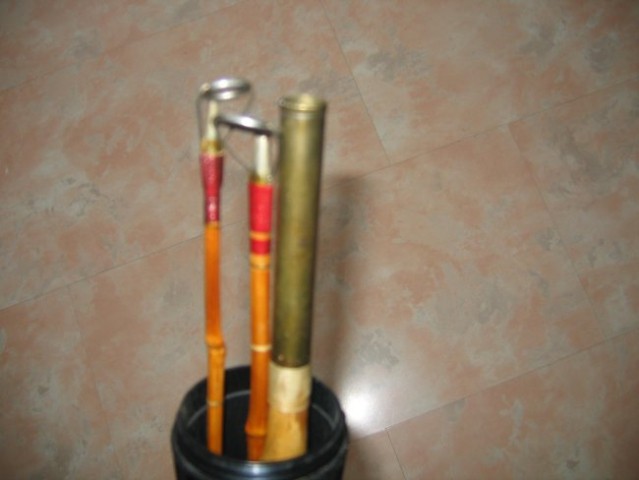BAMBOO FLY ROD - TWO PIECE RODS HOME MADE - foto