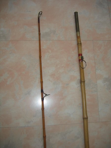 BAMBOO FLY ROD - TWO PIECE RODS HOME MADE - foto povečava