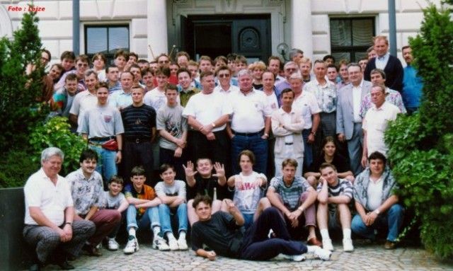 Skupinska slika pred tekmovanjem Holandija 1993