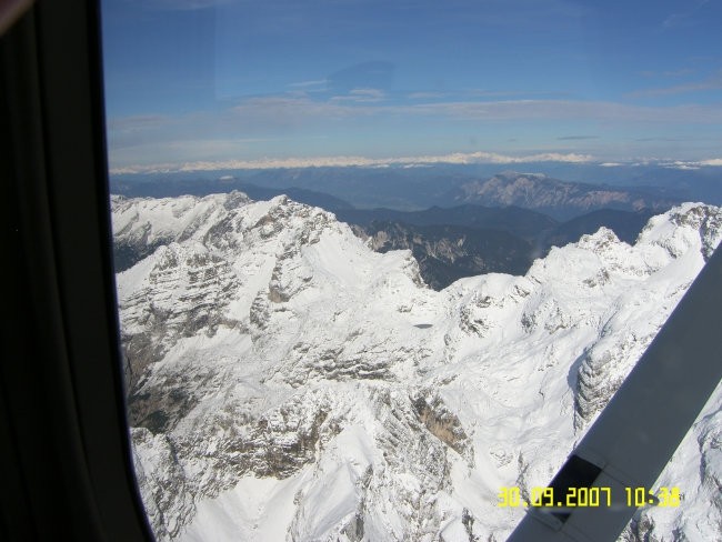 Polet Triglav - foto povečava