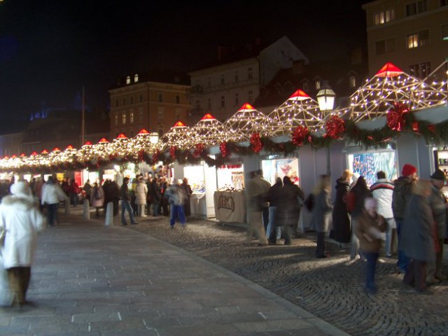 Slike božična Ljubljana 2005 - foto