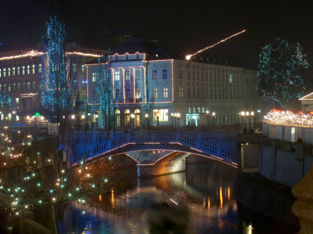 Slike božična Ljubljana 2005 - foto
