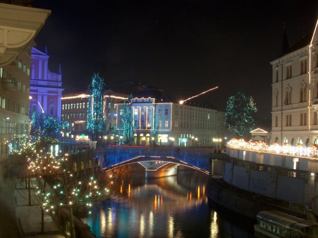 Slike božična Ljubljana 2005 - foto