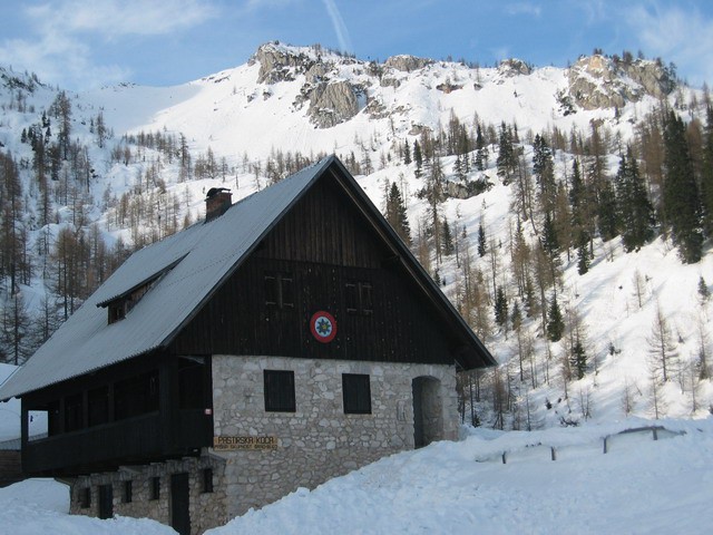 Blejska koča, Mrežce, 25.12.2005 - foto