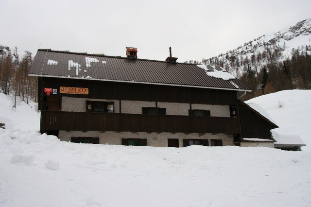 Blejska koča, Mrežce, 25.12.2005 - foto