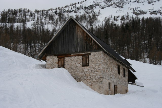 Blejska koča, Mrežce, 25.12.2005 - foto