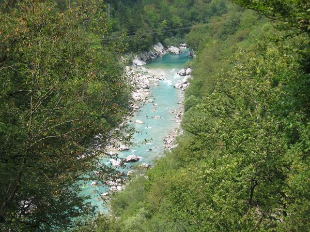 Slap Kozjak, 4.8.2004 - foto povečava