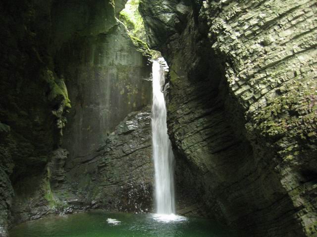 Slap Kozjak, 4.8.2004 - foto