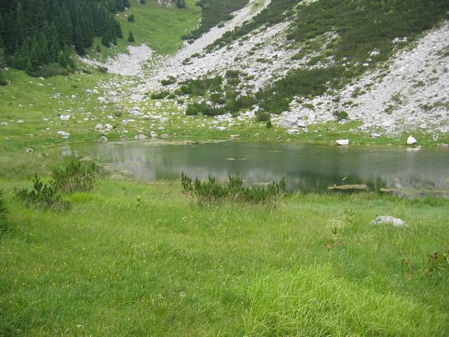 Velika Baba, Krnsko jezero, 3.8.2004 - foto